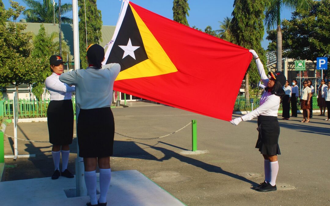 Diresaun AFL HNGV Responsavel Seremonia Icar Bandeira Fulan Setembro